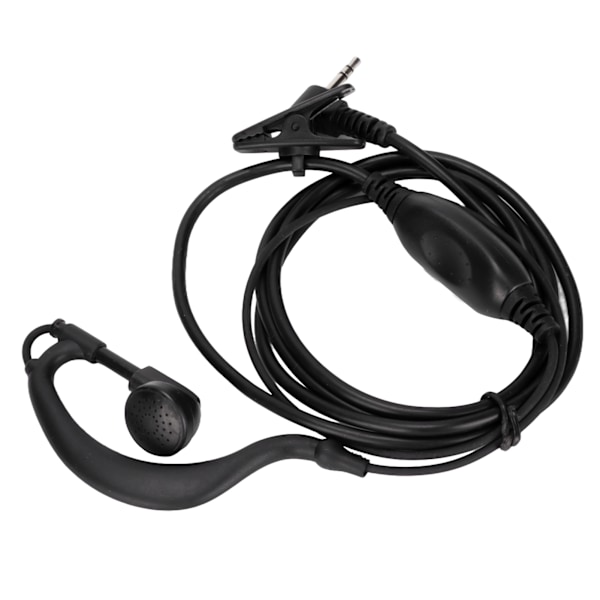 Multifunktionell 2,5 mm G-formad klämma tvåvägsradioheadset för Motorola