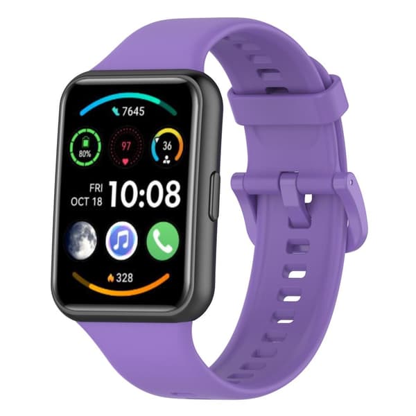 Smart Watch Erstatningsremme Smart Watch Blød Silikonerem til FIT2 Lilla