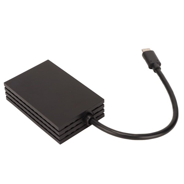 100M Ethernet-palvelinsovitin Virransäästötila Huippunopeudella USB C -portti Yksi optinen portti SFP-sovitin Pöytätietokoneille