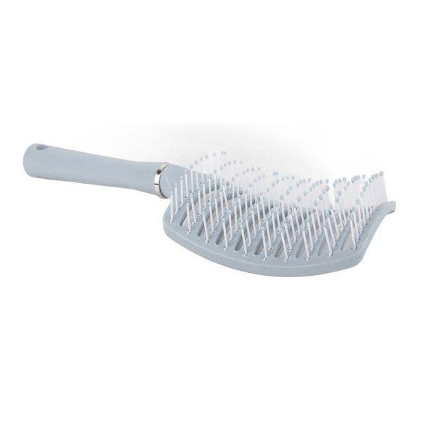 Detangling Hiusharja Professional Miesten Naiset Tuuletus Paddle Hiusharja Muotoilutyökalu paksuille suorille hiuksilleBlue