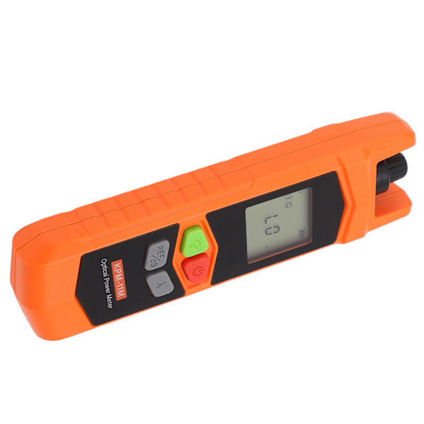 Fiberoptisk strømmåler Høy presis 7 bølgelengder Mini Fiberoptisk strømtester Visuell feilsøker med LED ‑70 til +6 DBm