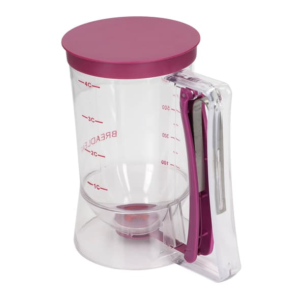 Røremaskin ABS 900ml Rørekremseparator Bakeverktøy for Pannekake Cupcake Kake Vaffel