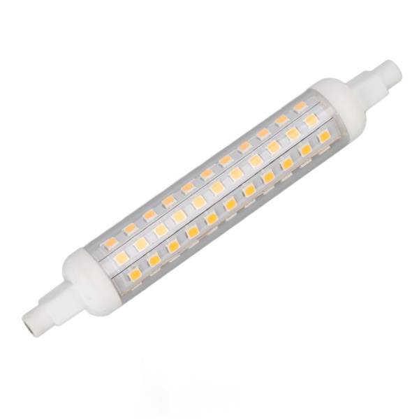 Dobbeltsidet LED-pære med 86 LED-perler, varmt lys, erstatningspære til hus og kontor, 220V 10W