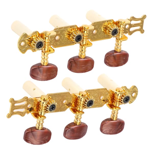 2 st Klassiska Gitarrstämskruvar Mekanik Stämapparat Set Musikinstrument Tillbehör