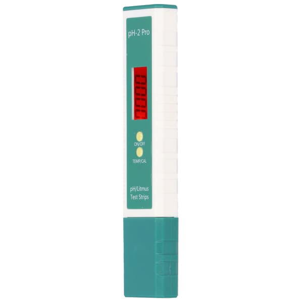 PH-meter Digital PH-testerpen med teststrimmelfunktion Termometer til drikkevand og poolvand