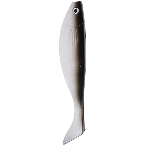2 st/förpackning Nya levande mjuka konstgjorda beten Falskt fiskebete Tillbehör (Svart)
