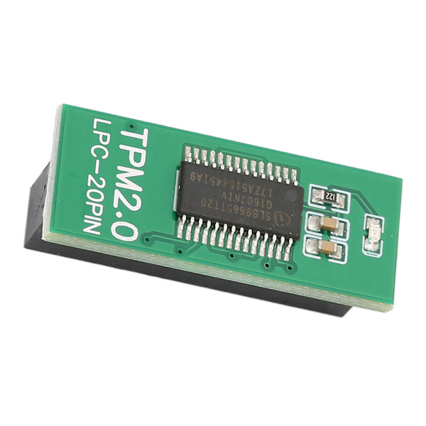 TPM 2.0 Krypteringssikkerhedsmodul 20pin Stærk Kryptering TPM Processor Grøn TPM Modul Systemkomponenter til PC LPC