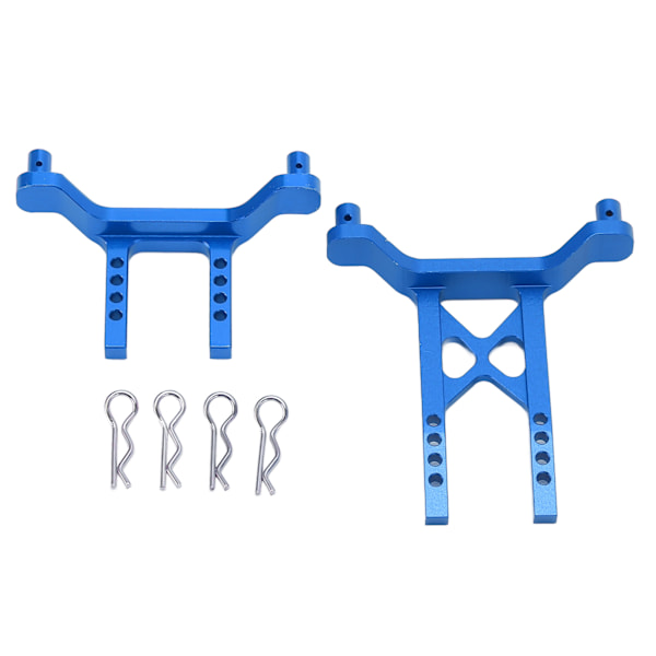 RC Metal Etu Taka Kori Kiinnikkeet Kuoritolppa Traxxas LaTrax Teton 1/18 RC Auton päivitysosat Sininen