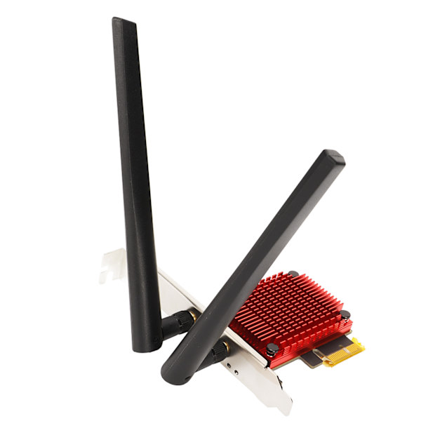 PCIe Wifi Card AC68 6dBi Antenni 2.4G 5G Dual Band Fast Stable Transmission Langaton verkkokortti PC-tietokoneelle