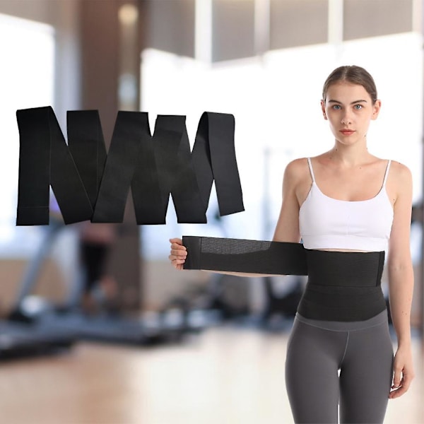 3 STK Usynlig Bandage Wrap Slankende Mave Wrap Fitness Bælter Gym Tilbehør