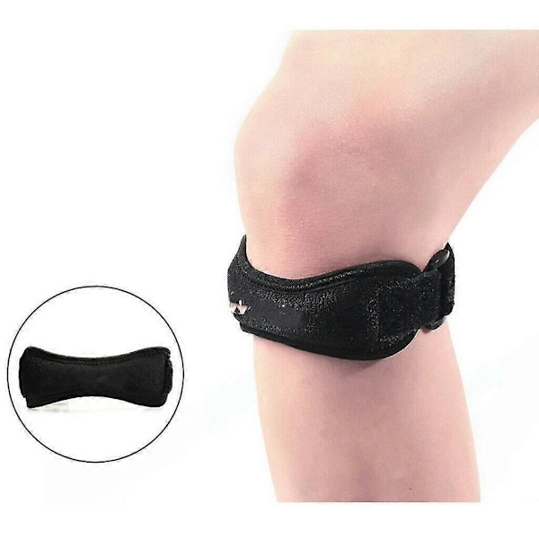 Mjukt Knäskydd Bälte Justerbart Andningsbart Patellasena