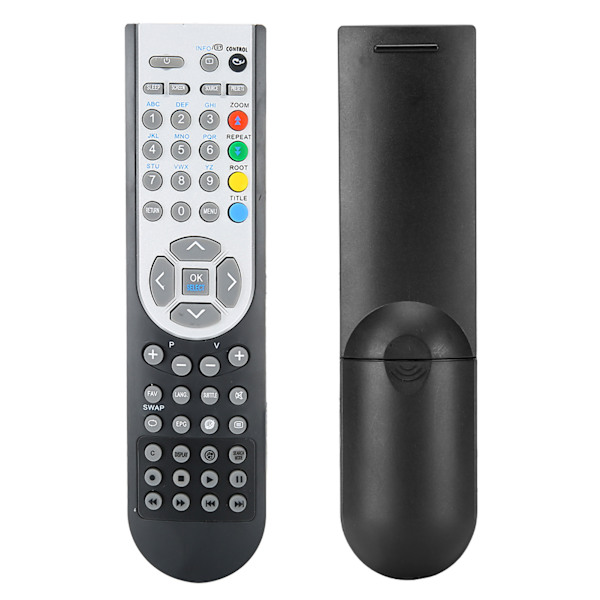 RC1900 HD Smart TV-fjernkontroll svart erstatning for OKI 16/19/22/24/26/32-tommers TV