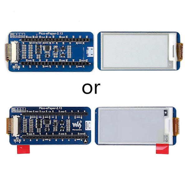 2.13 tums E-pappersdisplay Hatt 250x122 Upplösning 3.3v/5v E-bläckdisplay
