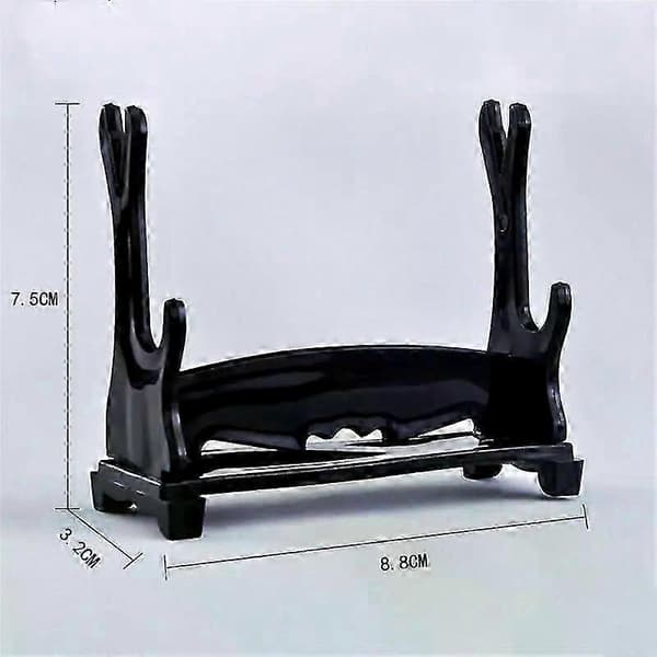 Wooden Display Stand for Katana, Samurai Swords, and Knives - Adjustable Shelf for Cosplay and Home Decor C-1PCS