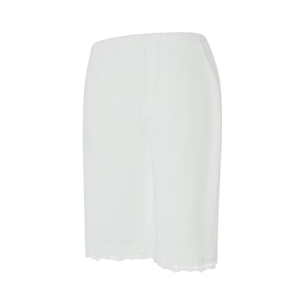 Dameundertøj Pyjamas Shorts Satin Underkjoler Snip-it Culottes Underbukser Bloomers Sort Black M