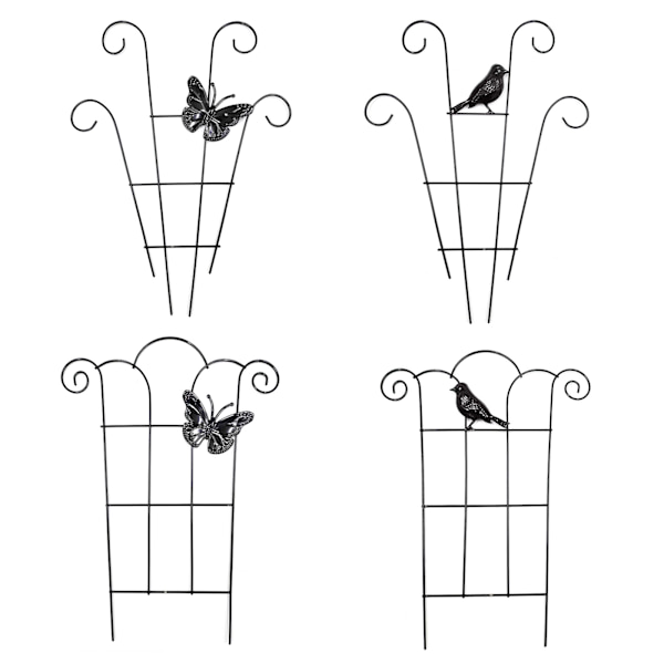 Haveespalier i rustfrit stål til klatreplanter Vinplantestøttespalier til vinstokke A A