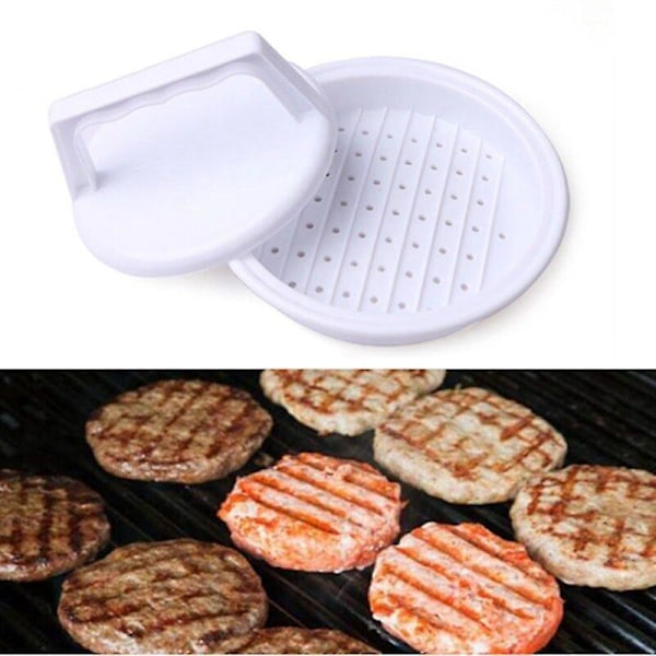 Burgerpresse Patty Maker Form Rund Form 2 stk