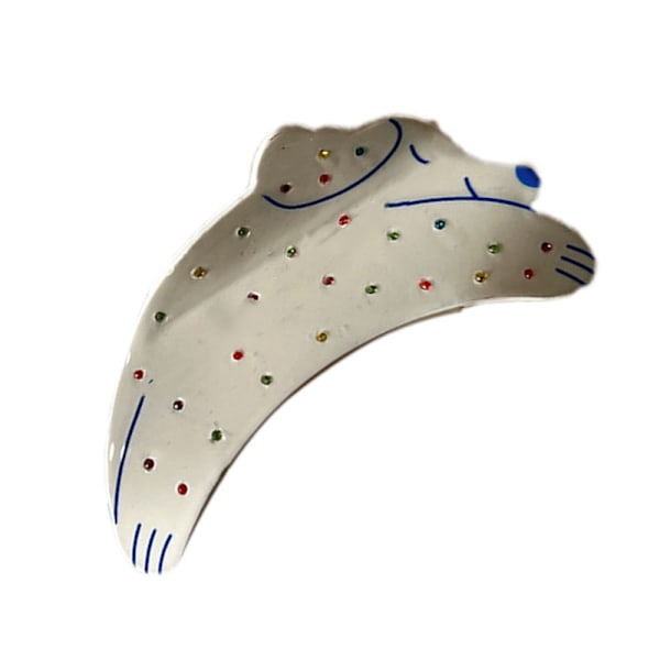 Hårklämma tecknad figur snygg trendig starkt grepp hårklämmor för flickor färgad kristall