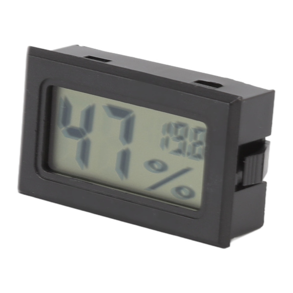 Elektronisk termometer hygrometer cigarboks termometer cigar skab fugtighedsmåler