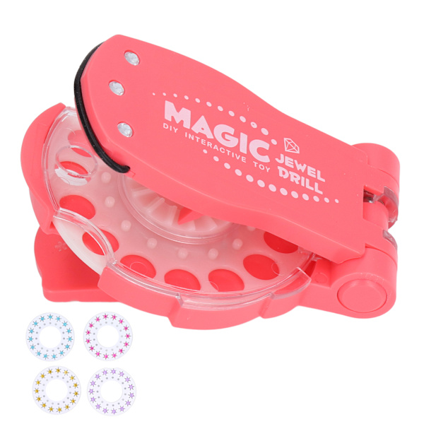 Jewel Refill Set Vacker Attraktiv Lätt Snygg DIY Barn Magisk Nagelrigg för Flickor