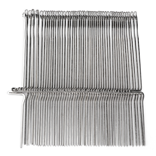 50 stk. strikkepinde i rustfrit stål, holdbare sy- og strikkepinde i stof til DIY-strikmaskine KH710