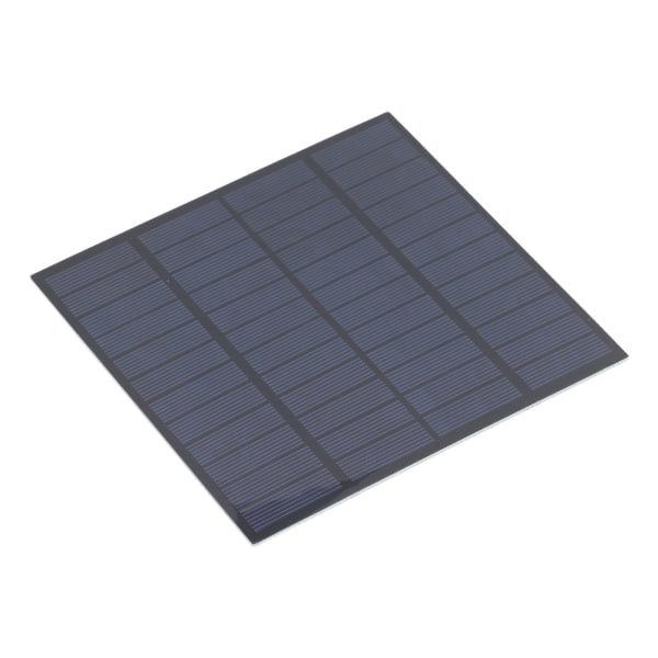 Mini solcellepanel i polysilicium 12V 3W Liten cellemodul Lader Utendørs bærbar DIY solcellepanel