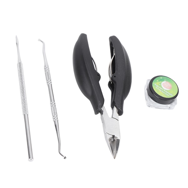 Inåtväxande tå Nagelkorrigeringsverktygssats Set Inåtväxande tång tånagellyftare Single Head File Set