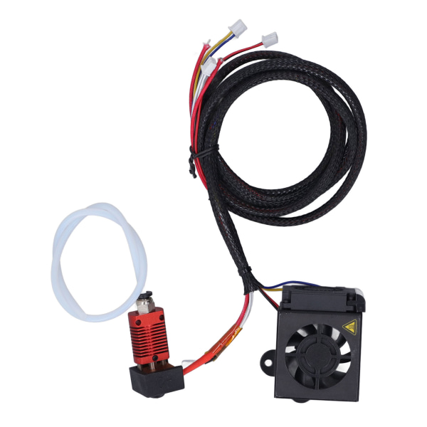 3D-skriver Hotend oppgraderingssett Langdistanse Hot End Dyse Varmeblokk og Rørsett for Ender 3