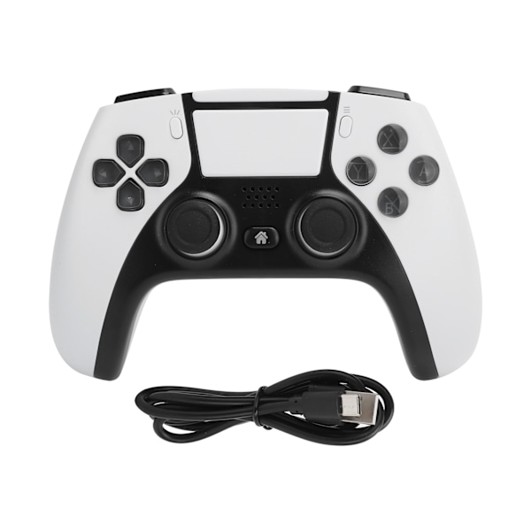 Spillkontroller Bluetooth 4.0 Gamepad Trådløs Joystick for PS4-konsoll Vert Hvit