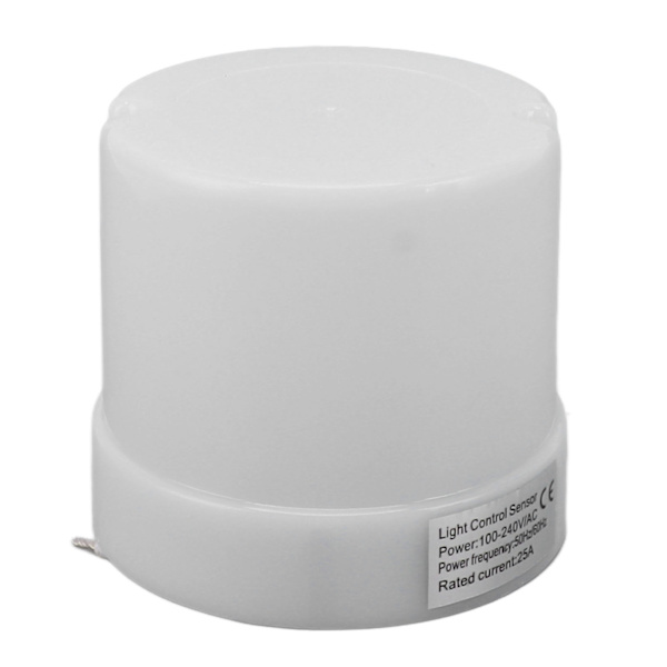 Fotocelle Sensor Udendørs Lyssensor Skumring til Daggry Fotoelektrisk Kontrol Twist Lock Stik Lyssensor 100‑240V 30A