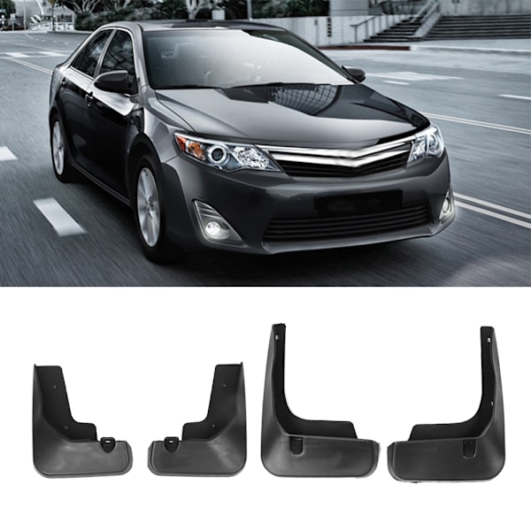 4 kpl etu- ja takalokasuojaa, auton lokasuojat, sopii Toyota Camryyn 2012-2014