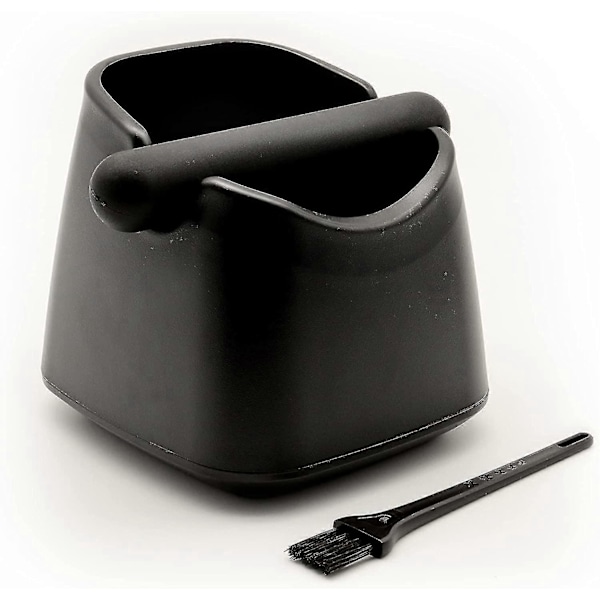 Espresso Knock Box -setti - Melua vaimentava Knock Bar & Knock Box -matto