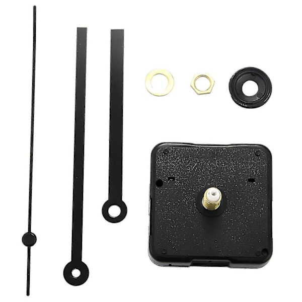 Klockmekanism DIY-kit Mekanism För Klockdelar Väggklocka Kvarts Timme Minut Visare Kvarts Klockrörelse Heminredning