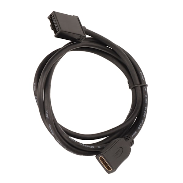 1,5 m video-ljudkabel High Definition Multimedia Interface Typ E till High Definition Multimedia Interface AF-kontakt