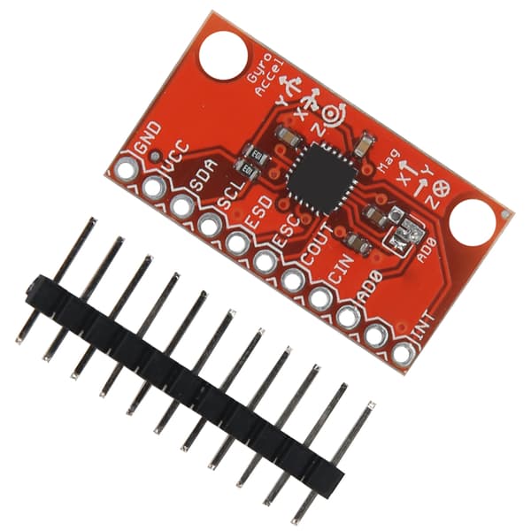 MPU-9150 9-akset gyroskop accelerometer magnetisk sensormodul kortkomponenter