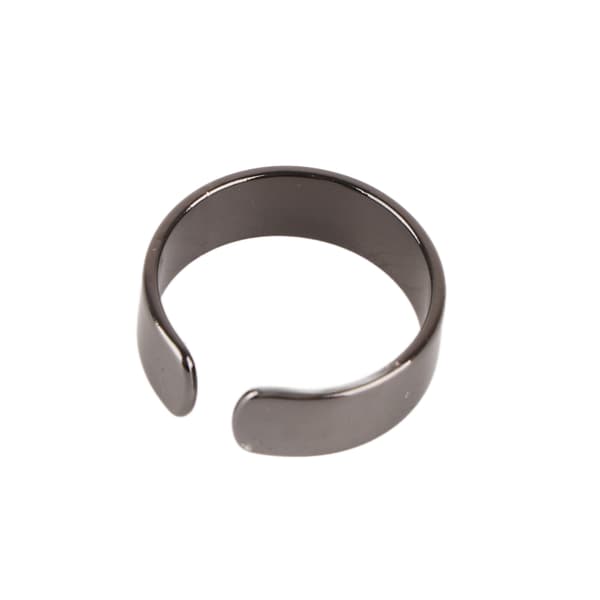 Åben magnetisk ring appetitkontrol træthedslindring sikker simpel magnet kobberring til mænd sort