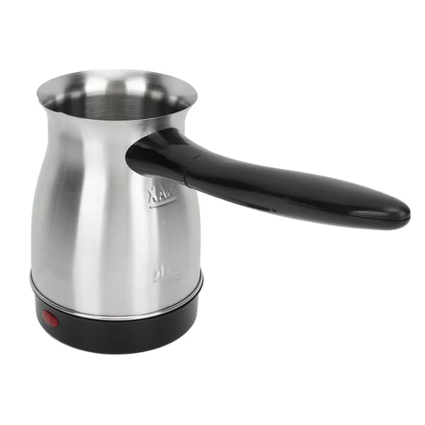 600 ml elektrisk kaffekande i rustfrit stål, elkedel, EU-stik 220V 600W