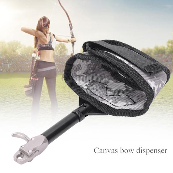 Canvas Handledsrem Compound Bow Release Aid Tool Jaktpil Bågskytte Tillbehörcanvas