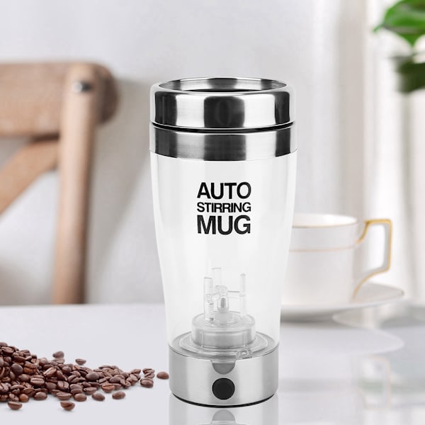 400 ml automatisk elektrisk kaffemugg med omrörning för hushåll
