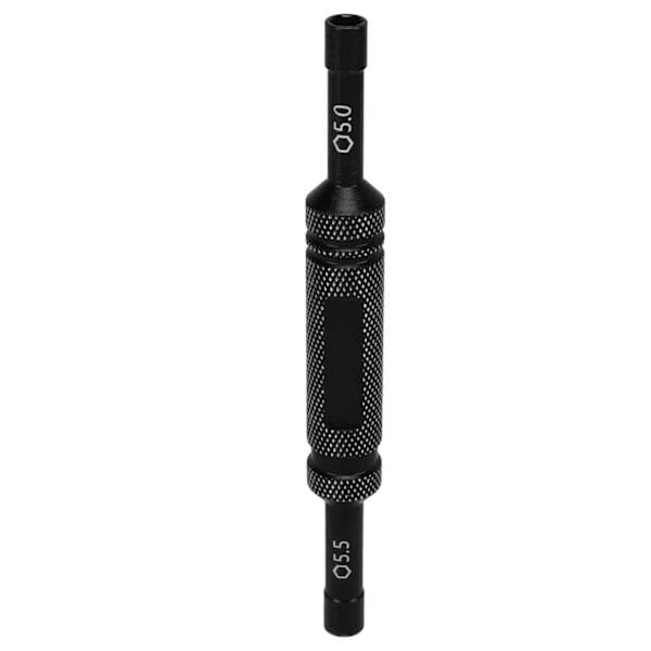 5,0 mm 5,5 mm Demonteringshylsa Aluminiumlegering Universal Demonteringshylsa RC Underhållsverktyg för M3 Mutter M2 Mutter Svart
