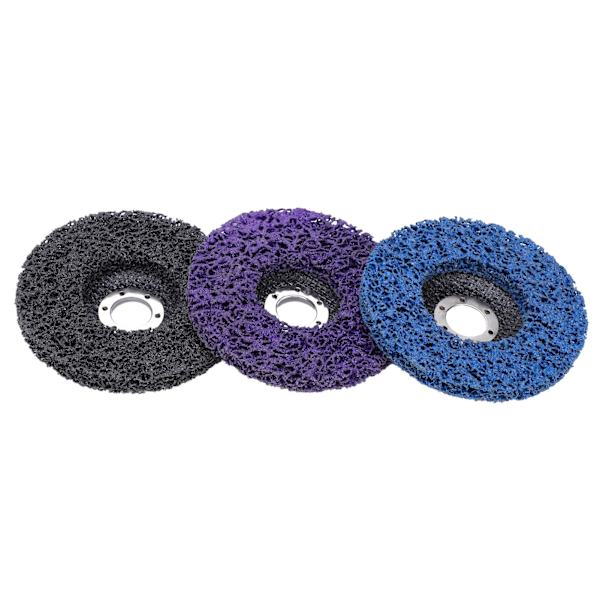 3 stk vinkelsliber polerskive Elastisk harpiks slibeskive polerpude 4,5 tommer 115 mm