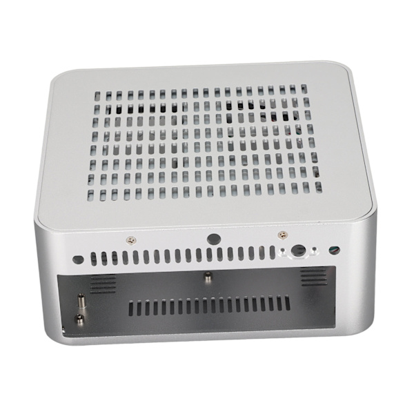 Stationær computerkasse med god varmeafledning, udsøgt kompakt mini HTPC-kasse til hjemmevideokomputer