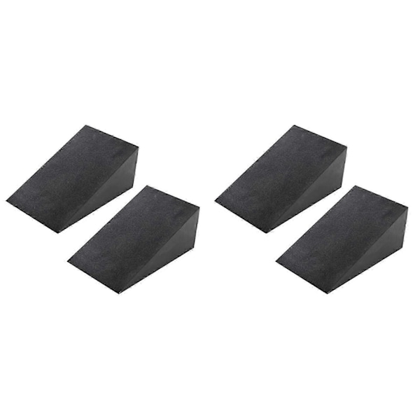 4 st Yogamattor, Justerbar Squat Ramp, Lutningsbräda Förbättra Styrkan kompatibel med Squat och Marklyft
