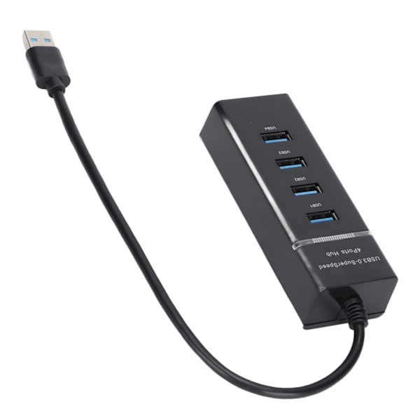 Usb-portin laajennin 4-porttinen USB3.0-datansiirto 5 Gbps nopea nopeus Ultraohut vakaa USB-keskitin