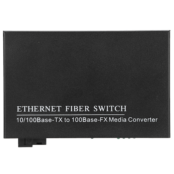 4 porte Ethernet Fiber Switch TBC‑MC3414ES20A Plug Play Stabil Robust Computer Networking Switches 100‑240VUK Stik