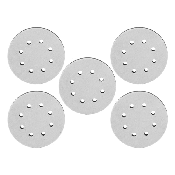 10 st 5-tums gränssnittsdynor med mjuk densitet Byte av slipsvamp Bufferkudde Sander Bufferkuddar 8 hål