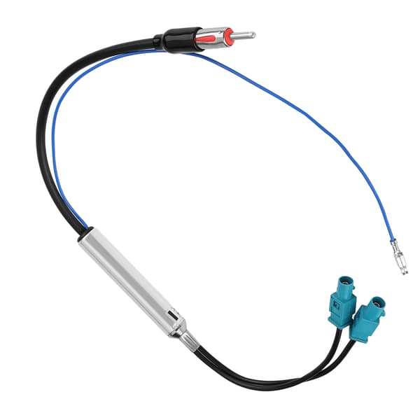 Bilradio Stereo Antenne Adapter Dobbelt Fakra til Han Din Kabel til Audi Skoda
