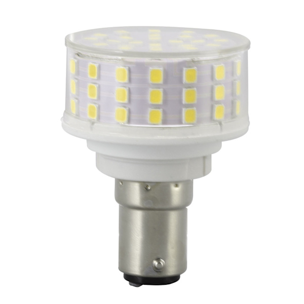 B15 pære 10W 1000LM flimmerfri energisparende LED-maislys for skrivebordslampe 85‑265V hvitt lys