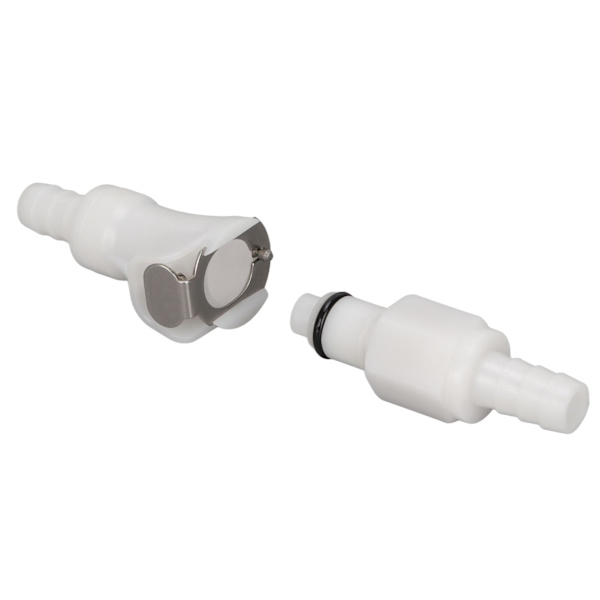 Computer Vandkøling Hurtigkobling To Ender Afbrudt Længde 85mm POM Materiale Computer Vandkøling Stik 11.1mm