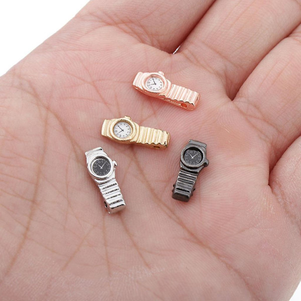 9 x 4 Stykker 1:12 Dukkehus Miniature Ure